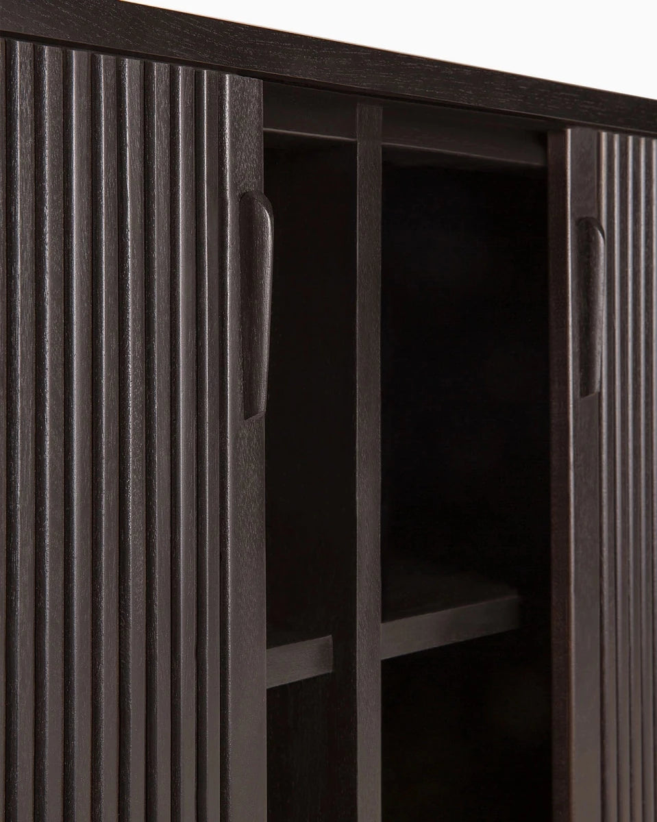Teak Off Black / Two Door (66")