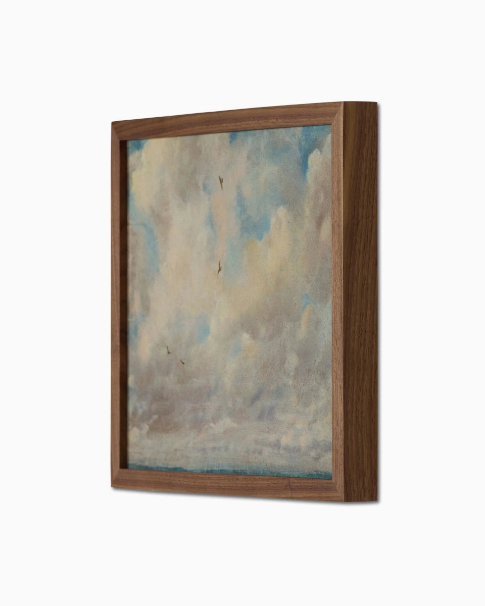 24" x 18" / Walnut Frame