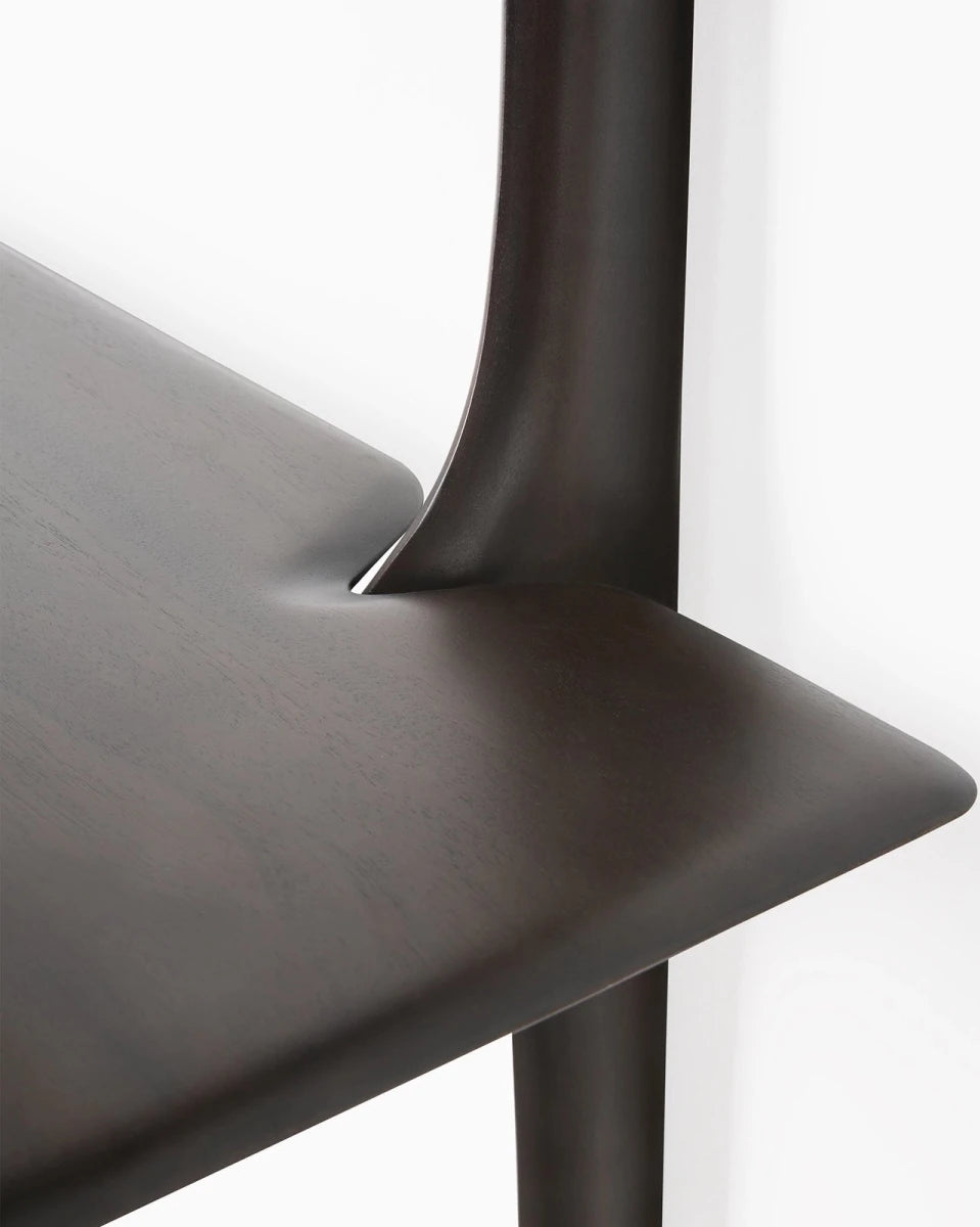 Dark Brown Mahogany / 3 Shelves