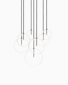Heritage Bronze Brass / Clear Glass