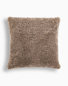 Taupe Shearling / 20" x 20" / Cover + Insert