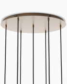 Heritage Bronze Brass / Organic Glass