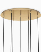Burnished Brass / Clear Glass