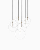 Heritage Bronze Brass / Clear Glass