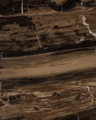 Small Antique White Marble / Large Rocky Brown Marble