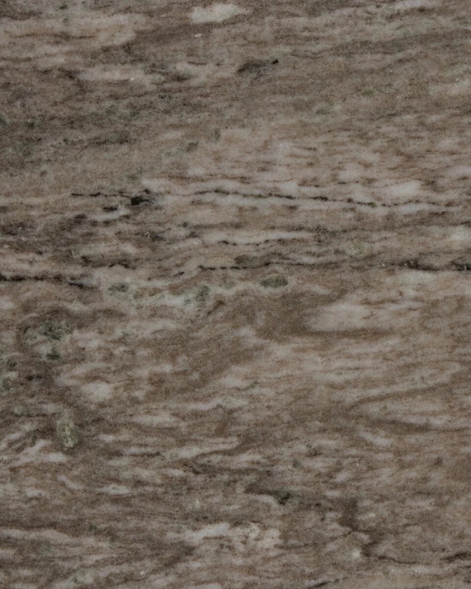 Large Antique White Marble / Small Rocky Brown Marble