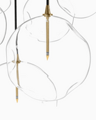Burnished Brass / Organic Glass