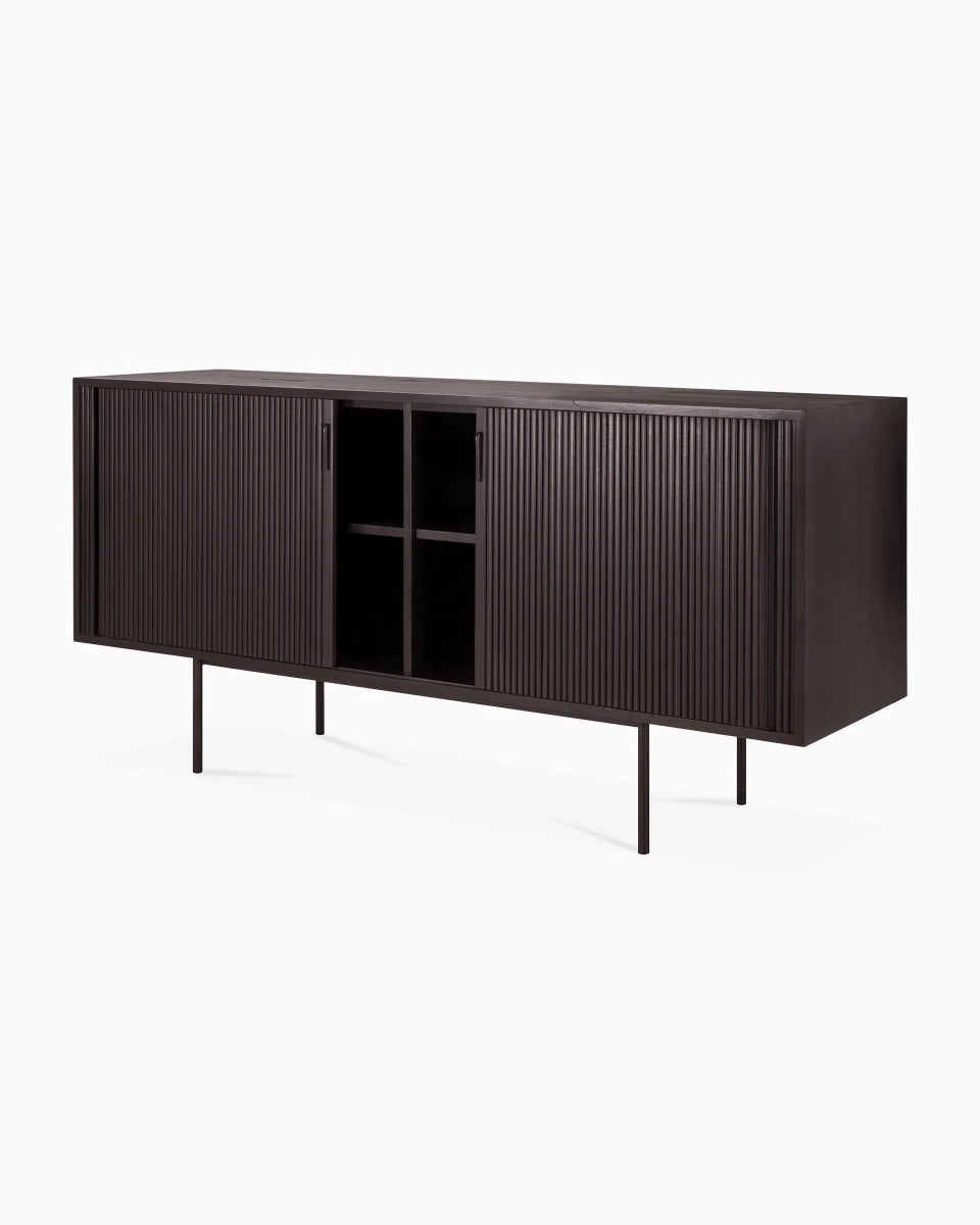 Teak Off Black / Two Door (66")
