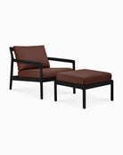Black Teak / Burgundy