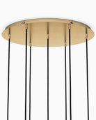 Burnished Brass / Organic Glass