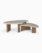 Concrete and Reclaimed Teak / 49.5"