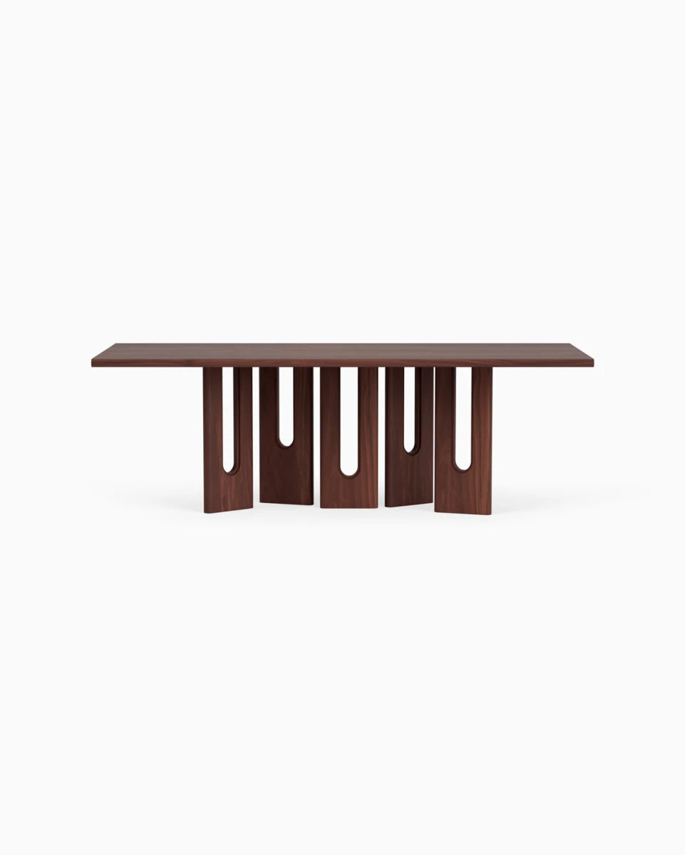 Brown Oak / 90" length | Seats 6-8