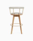 Pearl Leather / White Oak / Bar (31" Height)