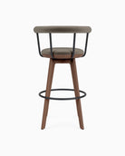 Mushroom Velvet / Walnut / Bar (31" Height)