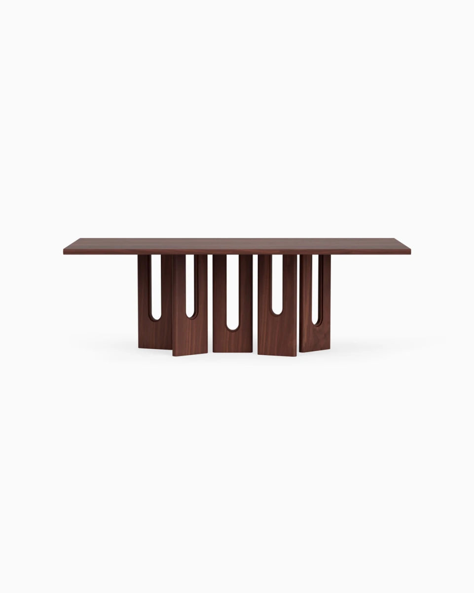 Brown Oak / 90" length | Seats 6-8