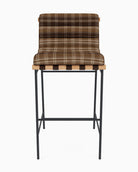 Heritage Plaid / Maple Leather Straps / White Oak / Bar (30" Height)
