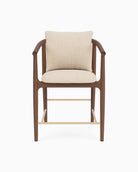 Oat Woven / Saddle Leather / Walnut / Counter (24" Height)