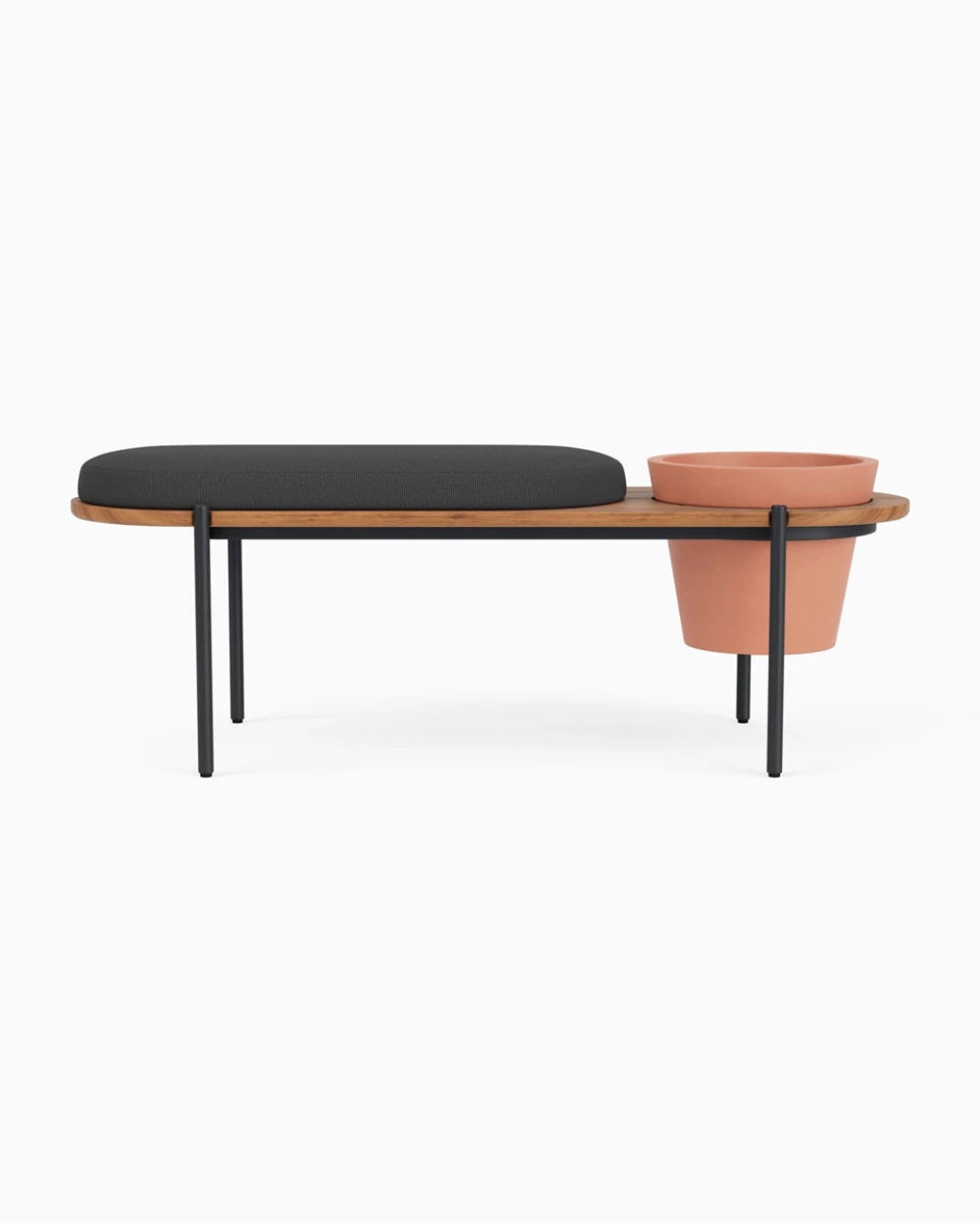 Slate FIQA Boucle / Teak