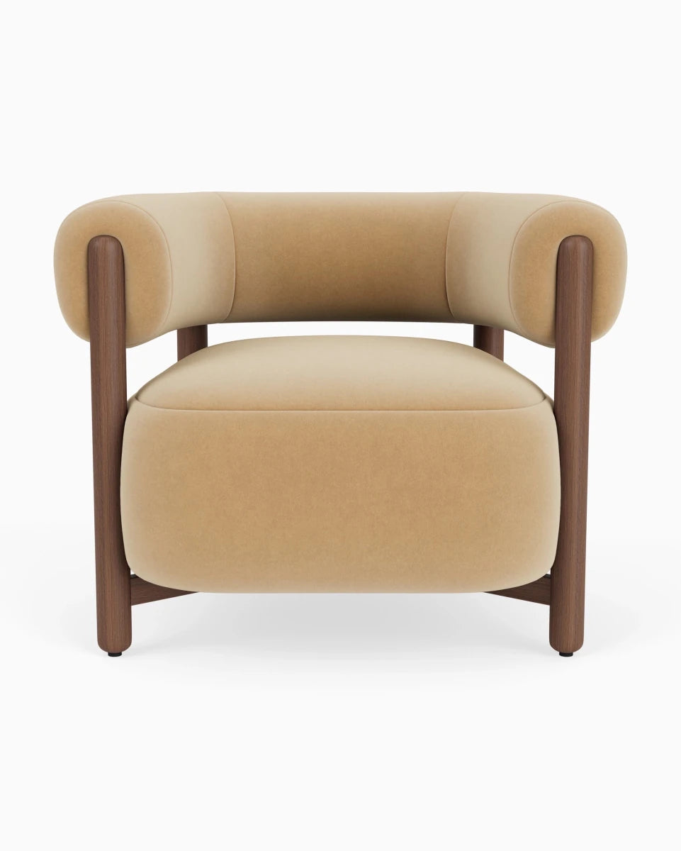 Caramel Velvet / Walnut