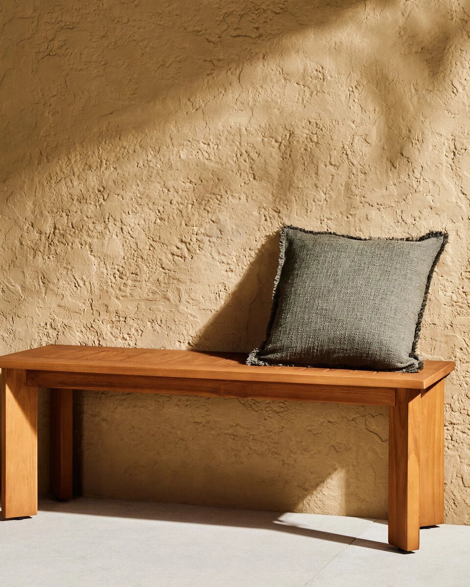 Textured Olive / 20" x 20" / Cover & Insert