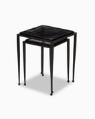 Smoked Black Cast Glass