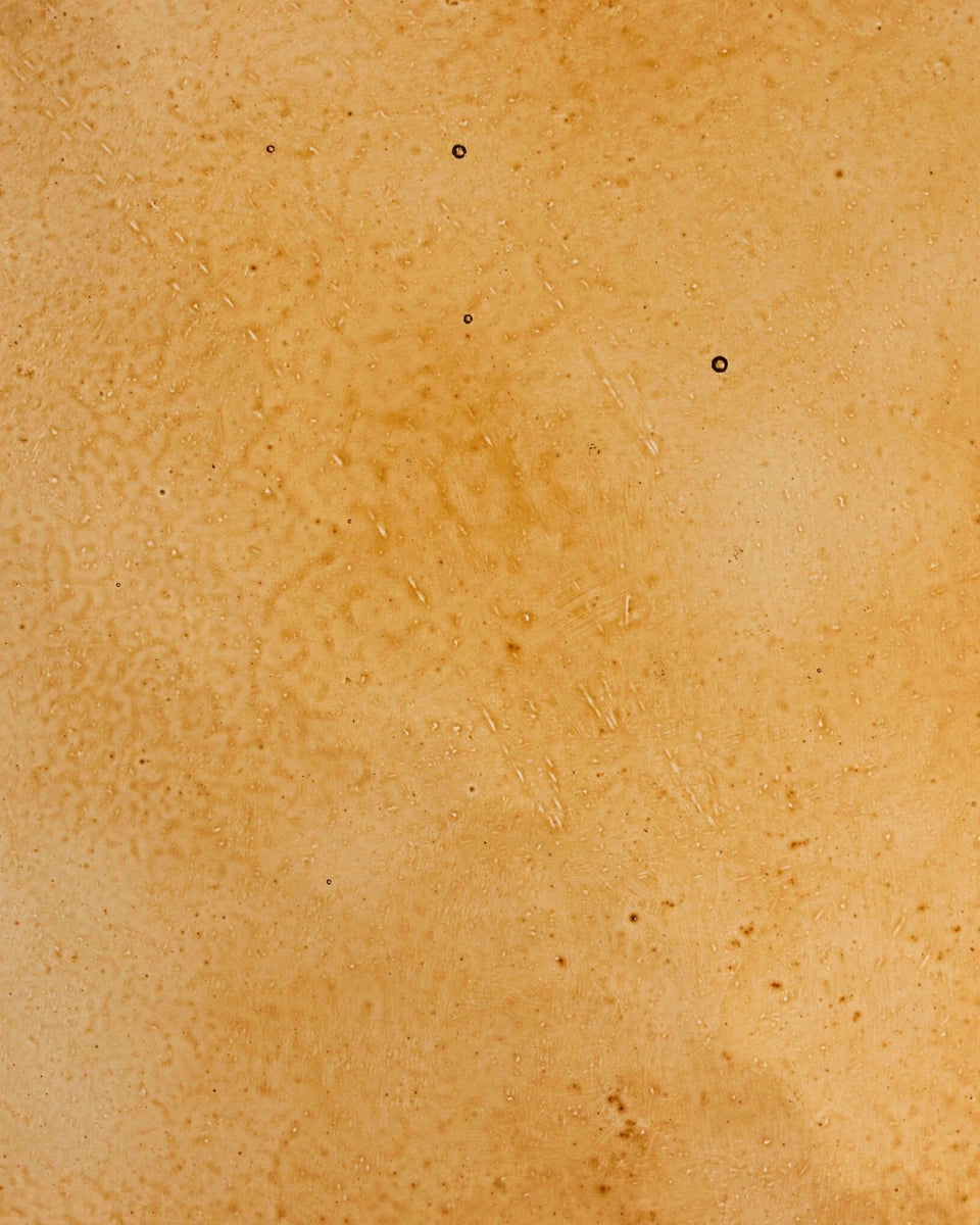 Amber Cast Glass