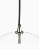 Polished Nickel / 11.75" x 11.75" / Clear Glass