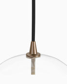 Heritage Bronze Brass / 11.75" x 11.75" / Organic Glass