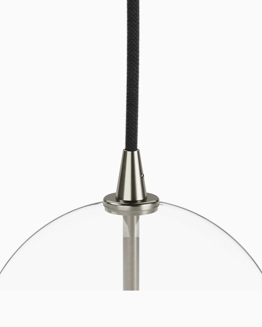 Polished Nickel / 7.75" x 7.75" / Clear Glass