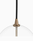 Heritage Bronze Brass / 7.75" x 7.75" / Clear Glass