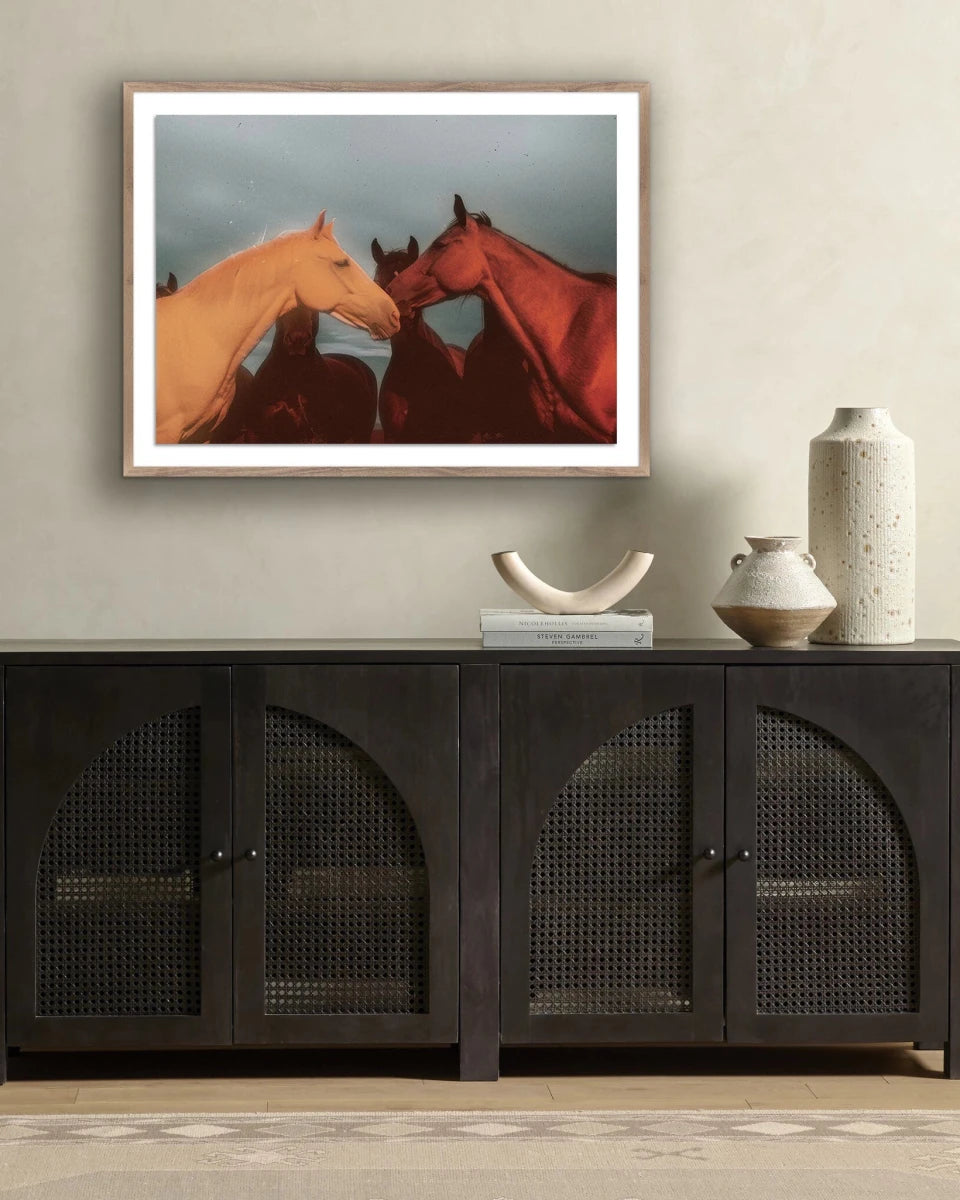 32" x 24" / Rustic Walnut