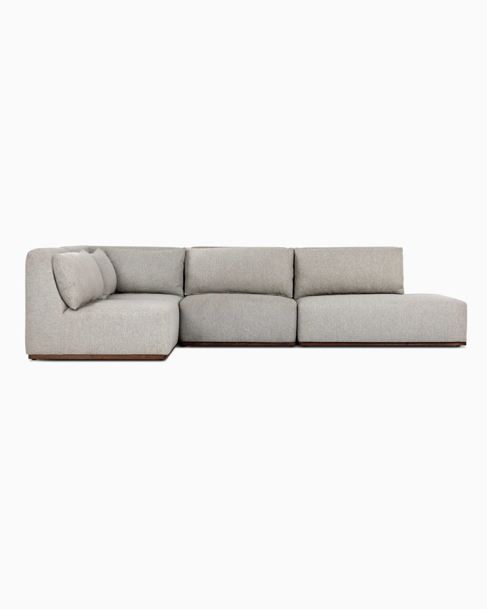 Concha Fog / Left Bumper Chaise