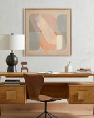 48" x 48" / White Oak