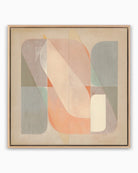 40" x 40" / White Oak