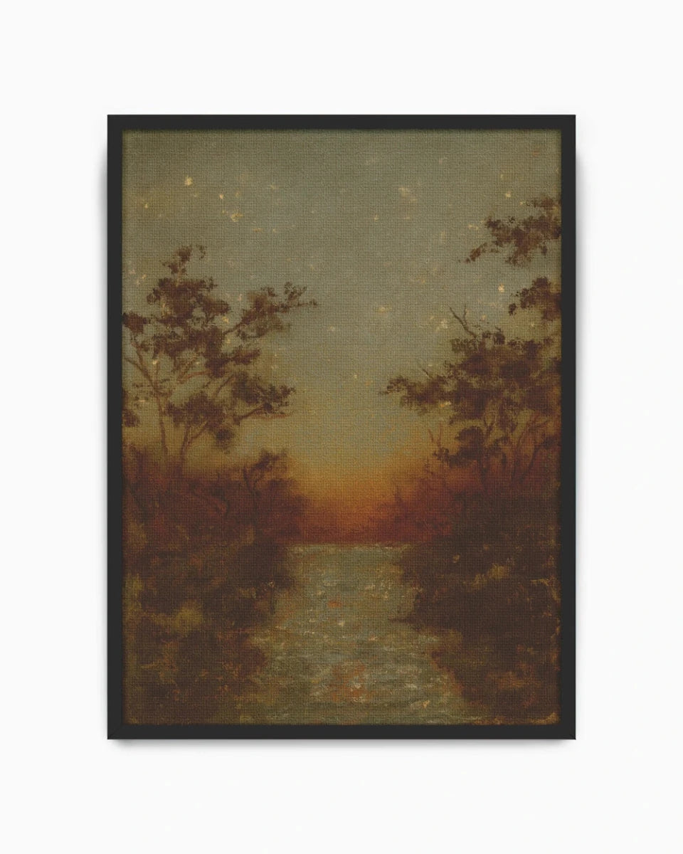 18" x 24" / Black Maple