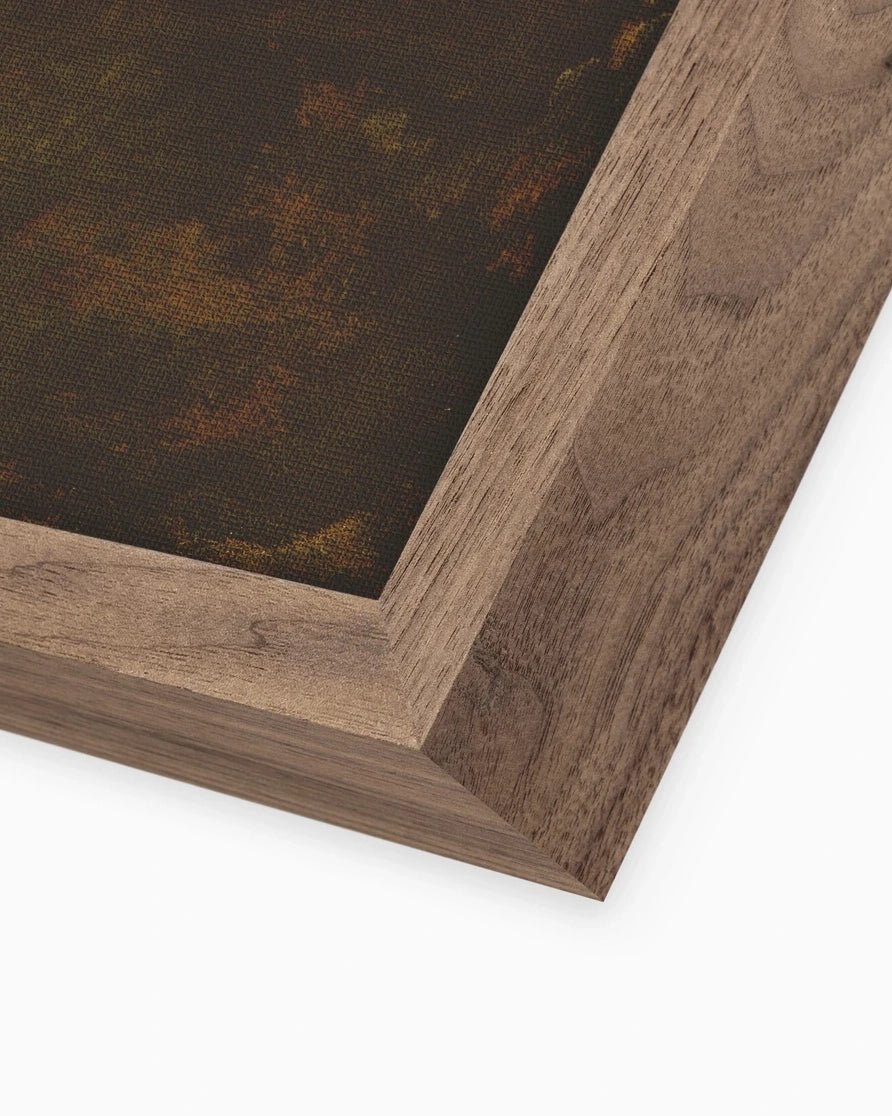 30" x 40" / Rustic Walnut
