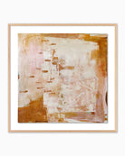 32" x 32" / White Oak