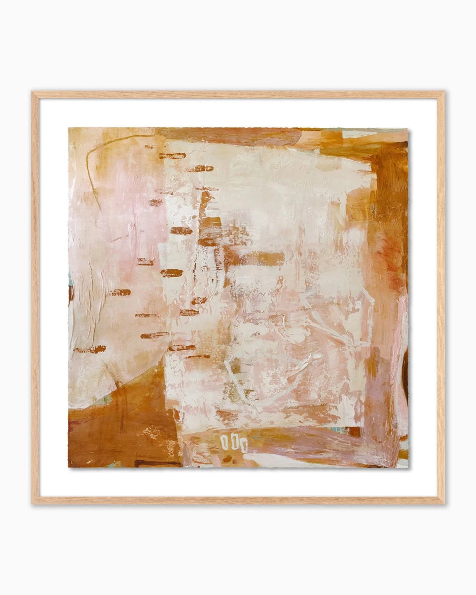 48" x 48" / White Oak