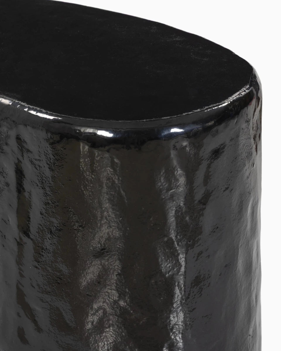 Glossy Black Cast Aluminum