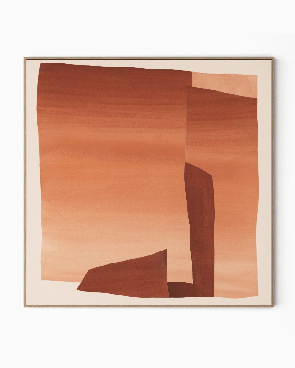 40" x 40" / White Oak