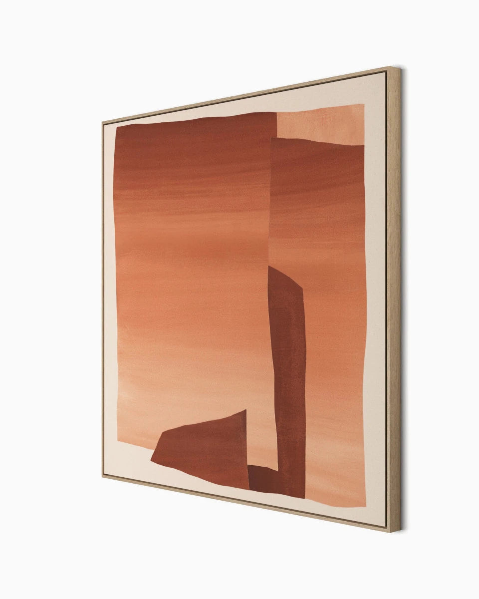 40" x 40" / White Oak