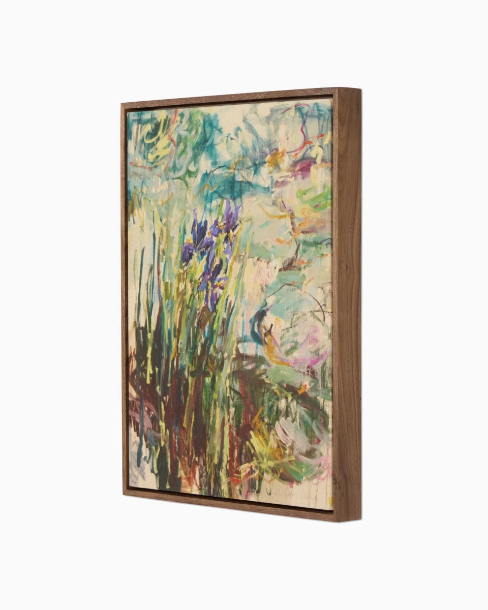 32.5" x 40" / Walnut Floater