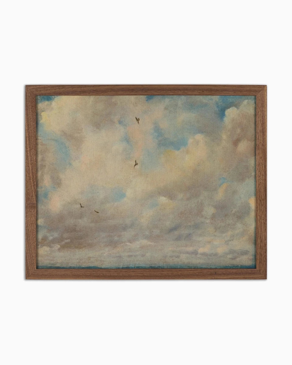 32" x 26" / Walnut Frame