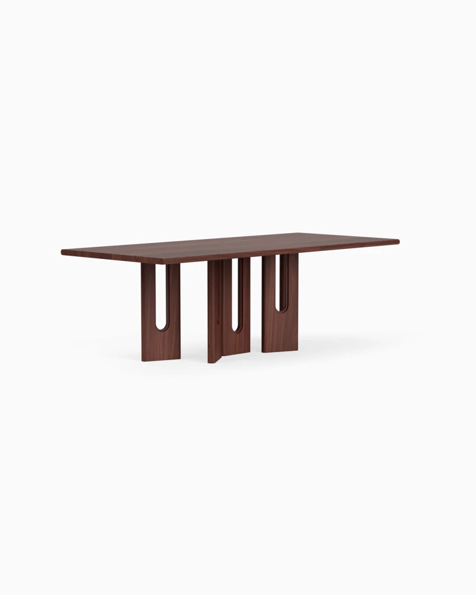 Brown Oak / 90" length | Seats 6-8