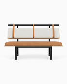 White Boucle / Saddle Leather / White Oak Deck / 60" Long