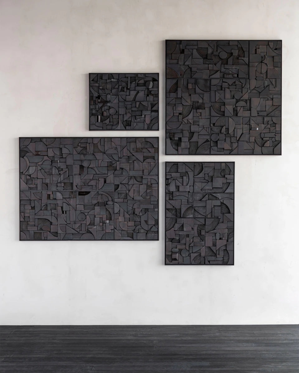 Dark Brown / 39.5 x 39.5"