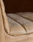 Sunflower Leather Seat / White Oak Frame / Counter (27" Height)