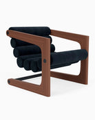 Ebony Velvet / Walnut Frame