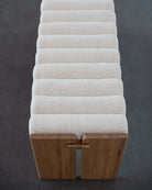 White Boucle / White Oak