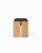 Charcoal Boucle / White Oak